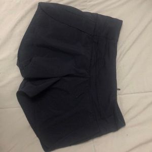 Lululemon 4in, navy blue, “run times” shorts. Perfect condition